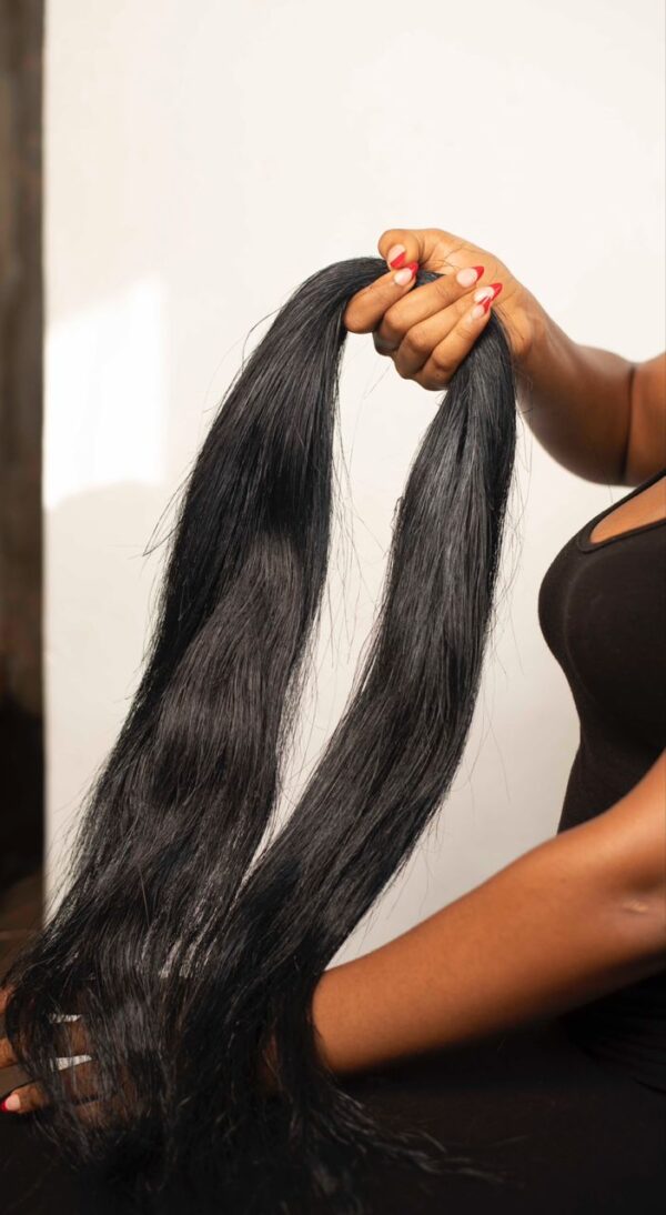 Black color Plant Based Braiding Hair - Image 4