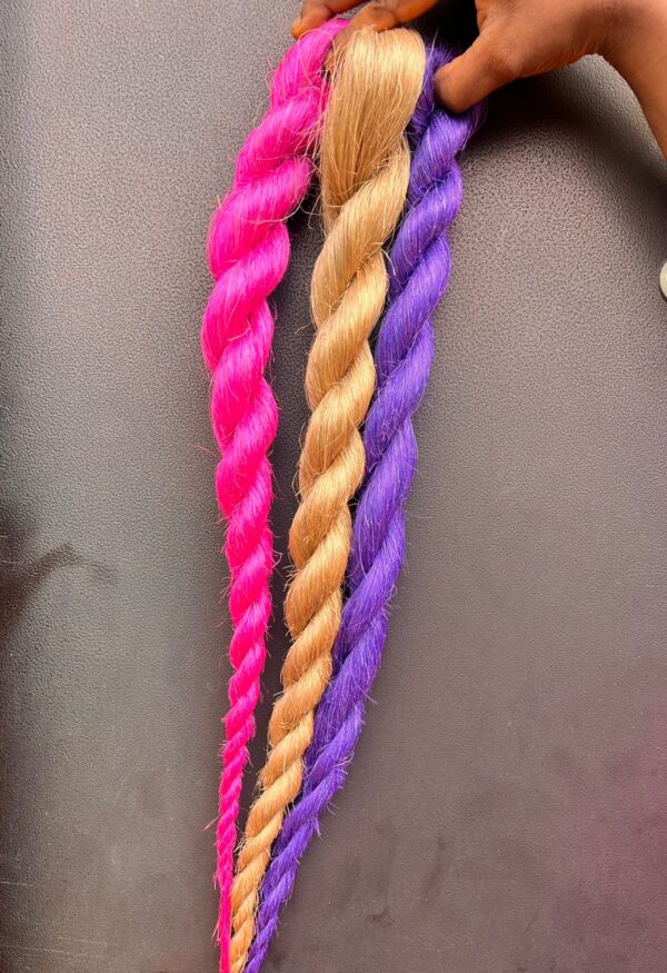 Brown Color Plant Based Braiding Hair - Image 5