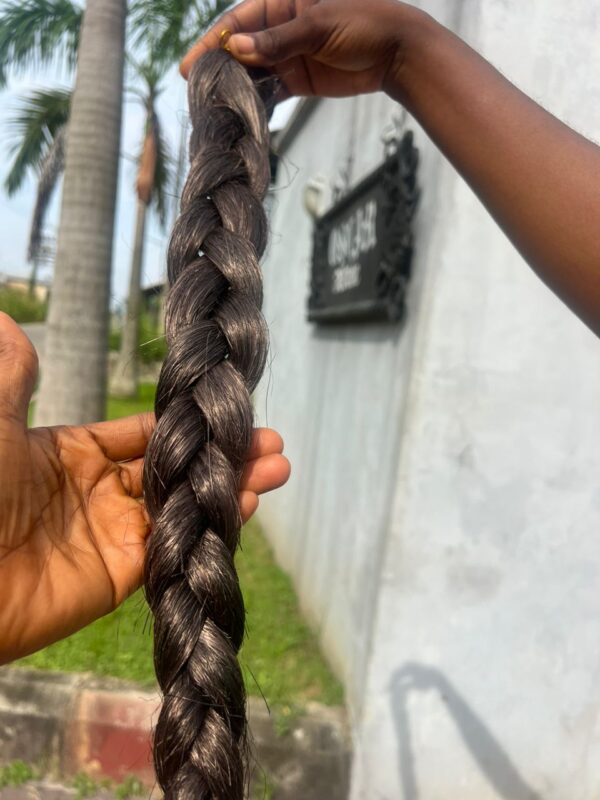 Natural Brown Plant Based Braiding Hair